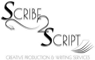 SCRIBE 2 SCRIPT CREATIVE PRODUCTION & WRITING SERVICES logo