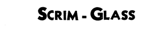 SCRIM-GLASS logo