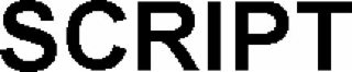 SCRIPT logo