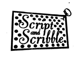 SCRIPT AND SCRIBBLE logo