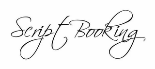 SCRIPT BOOKING logo