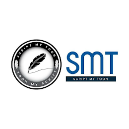 SCRIPT MY TOON, TOON MY SCRIPT, SMT, SCRIPT MY TOON logo