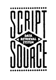SCRIPT SOURCE DATA RETRIEVAL SYSTEM logo
