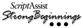 SCRIPTASSIST STRONG BEGINNINGS logo