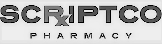 SCRIPTCO X PHARMACY logo