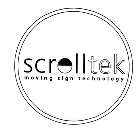 SCROLLTEK MOVING SIGN TECHNOLOGY logo