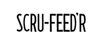 SCRU-FEED'R logo