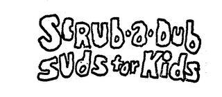 SCRUB-A-DUB SUDS FOR KIDS logo