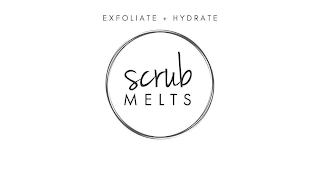 SCRUB MELTS EXFOLIATE + HYDRATE logo