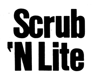 SCRUB 'N LITE logo