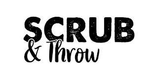 SCRUB & THROW logo