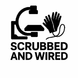SCRUBBED AND WIRED logo