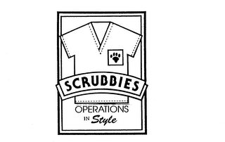 SCRUBBIES OPERATIONS IN STYLE logo