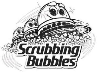 SCRUBBING BUBBLES logo