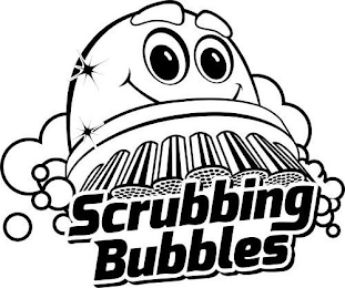 SCRUBBING BUBBLES logo