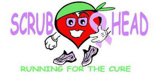 SCRUBHEAD RUNNING FOR THE CURE logo