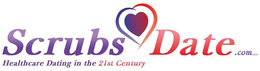 SCRUBSDATE.COM, LLC HEALTHCARE DATING IN THE 21ST CENTURY logo
