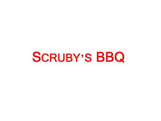 SCRUBY'S BBQ logo