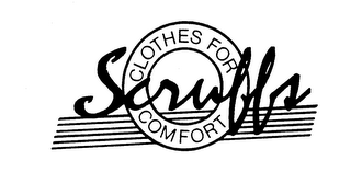 SCRUFFS CLOTHES FOR COMFORT logo