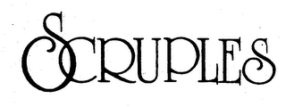 SCRUPLES logo