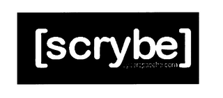 "SCRYBE" logo