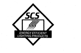 SCS ENERGY EFFICIENT LIGHTING PRODUCTS logo