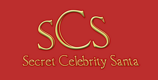 SCS SECRET CELEBRITY SANTA logo