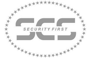 SCS SECURITY FIRST logo