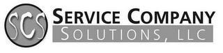 SCS SERVICE COMPANY SOLUTIONS, LLC logo