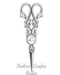 SCS SOUTHERN COMFORT STUDIOS logo