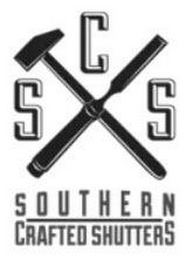 SCS SOUTHERN CRAFTED SHUTTERS logo