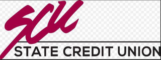 SCU STATE CREDIT UNION logo