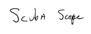 SCUBA SCOPE logo