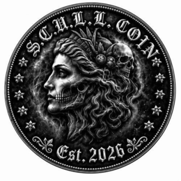S.C.U.L.L. COIN EST. 2026 logo