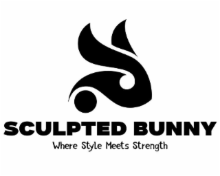SCULPTED BUNNY WHERE STYLE MEETS STRENGTH logo