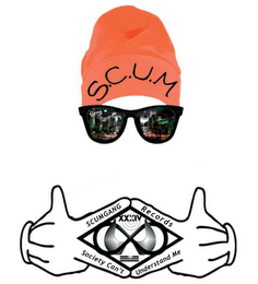 SCUMGANG RECORDS SOCIETY CANT UNDERSTAND ME logo