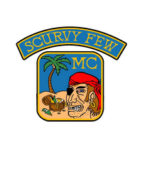 SCURVY FEW MC logo