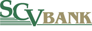 SCV BANK logo