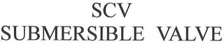 SCV SUBMERSIBLE VALVE logo