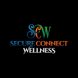 SCW SECURE CONNECT WELLNESS logo