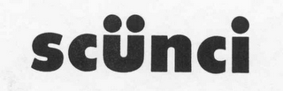 SCÜNCI logo