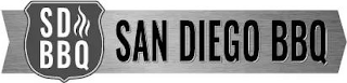 SD BBQ SAN DIEGO BBQ logo