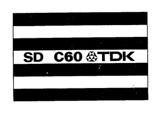 SD C60 TDK logo