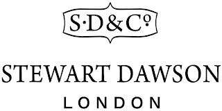 S·D & CO. STEWART DAWSON LONDON logo