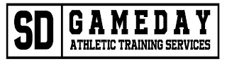 SD GAMEDAY ATHLETIC TRAINING SERVICES logo