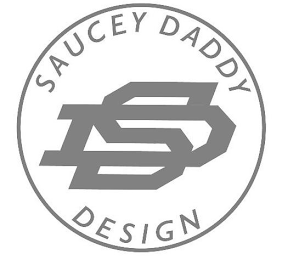 SD SAUCEY DADDY DESIGN logo