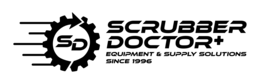 SD SCRUBBER DOCTOR+ EQUIPMENT & SUPPLY SOLUTIONS SINCE 1996 logo
