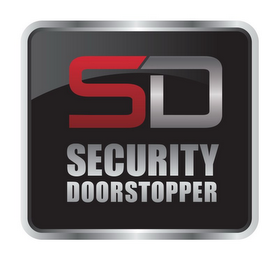 SD SECURITY DOORSTOPPER logo