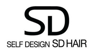 SD SELF DESIGN SD HAIR logo