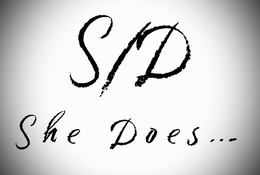S/D SHE DOES... logo